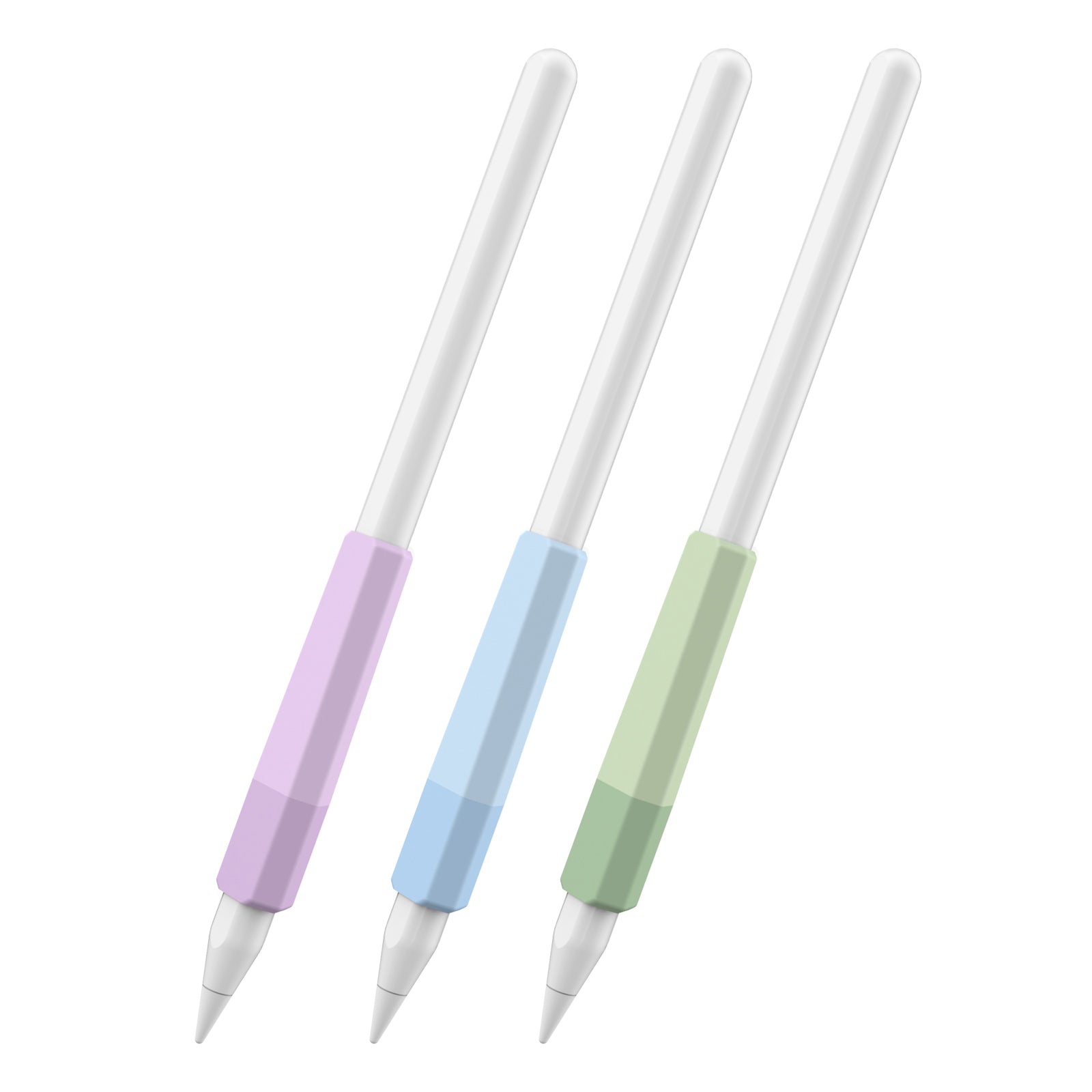 AHASTYLE PT185 3Pcs for Apple Pencil 2nd Generation Sleeve Stylus Pen Grip Silicone Case Gradient Color AHASTYLE PT185 3Pcs for Apple Pencil 2nd Generation Sleeve Stylus Pen Grip Silicone Case Gradient Color
